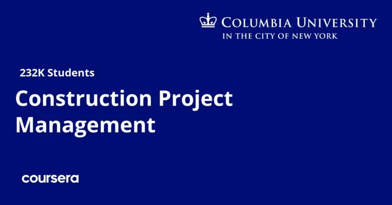 xdpcourseconstruction project management