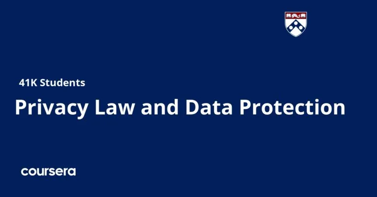 xdpcourseprivacy law data protection