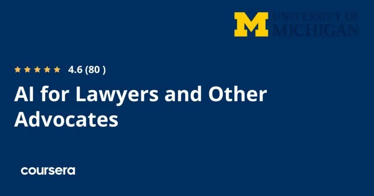 xdpspecializationai for lawyers and other advocates